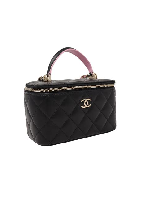 chanel vanity case repladies|chanel vanity case for sale.